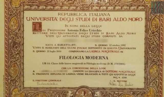 Pergamena di laurea, a Bari che fatica ottenerla: ma qualcosa sta cambiando